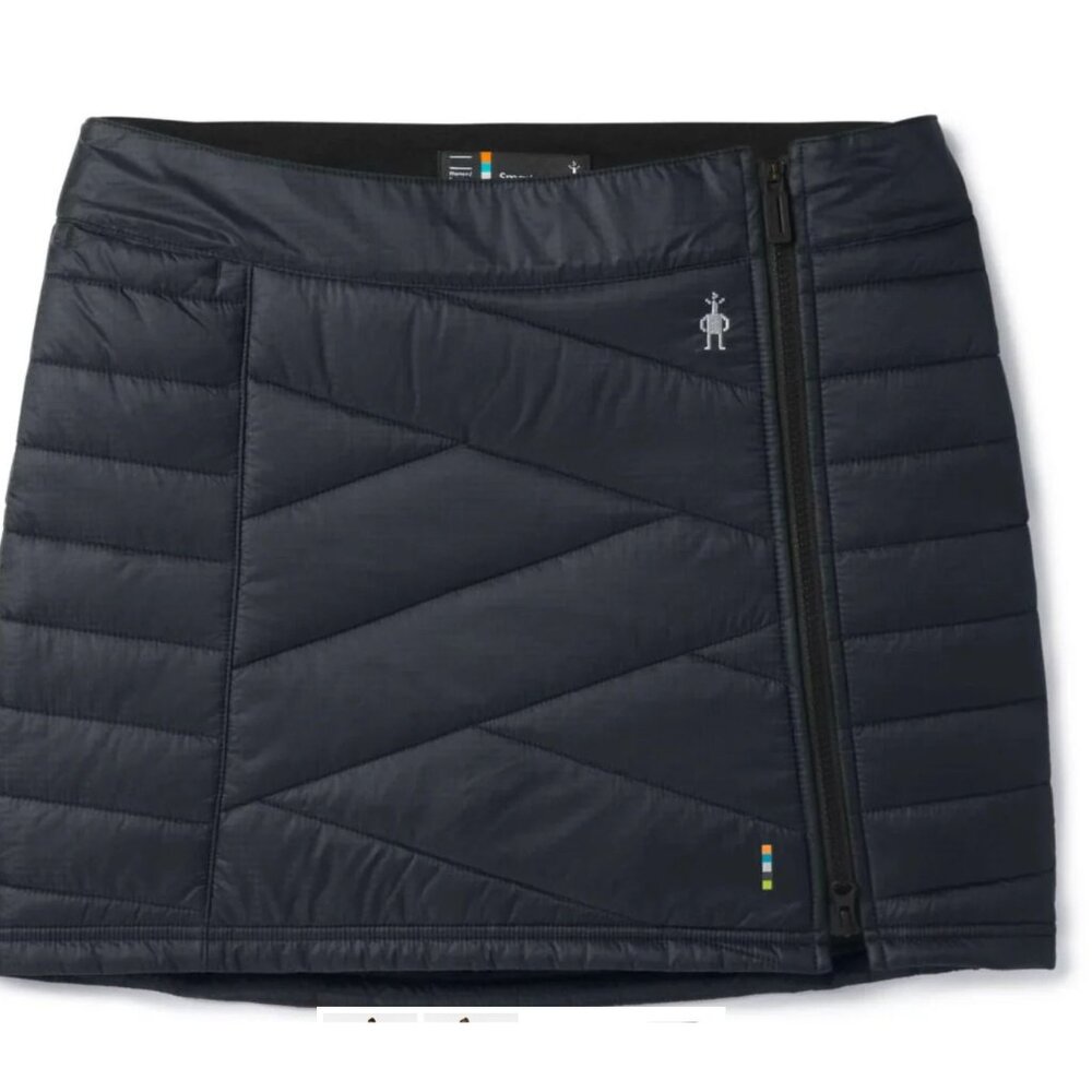 NWT Smartwool Smartloft Quilted Puffer Full Zip Mini Skirt Black Small MSRP$120 - Picture 4 of 17